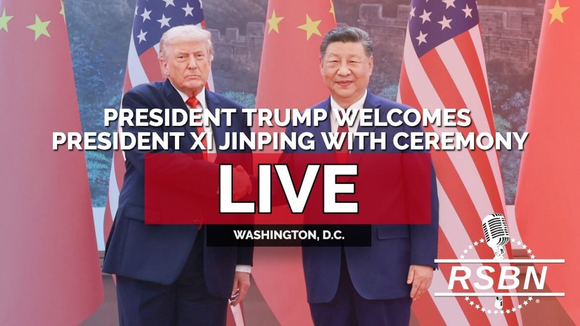 Xi lands at Andrews. Trump meets him on the tarmac. First U.S. president to do that at this base in.jpeg