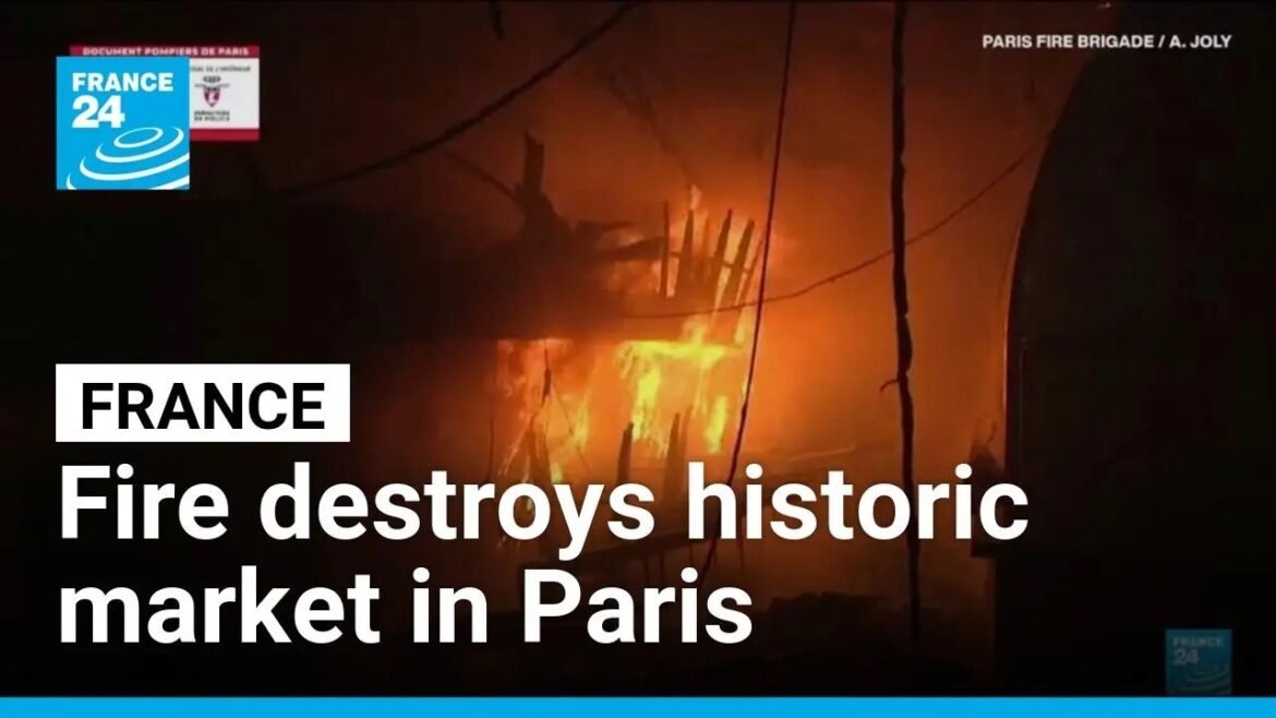 Fire destroys historic Paris food market — in business for 450 years 1229365 fa4fa.jpg